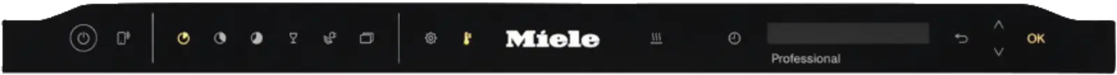Miele PFD 104 SCVi XXL Professional volledig geïntegreerde vaatwasser
