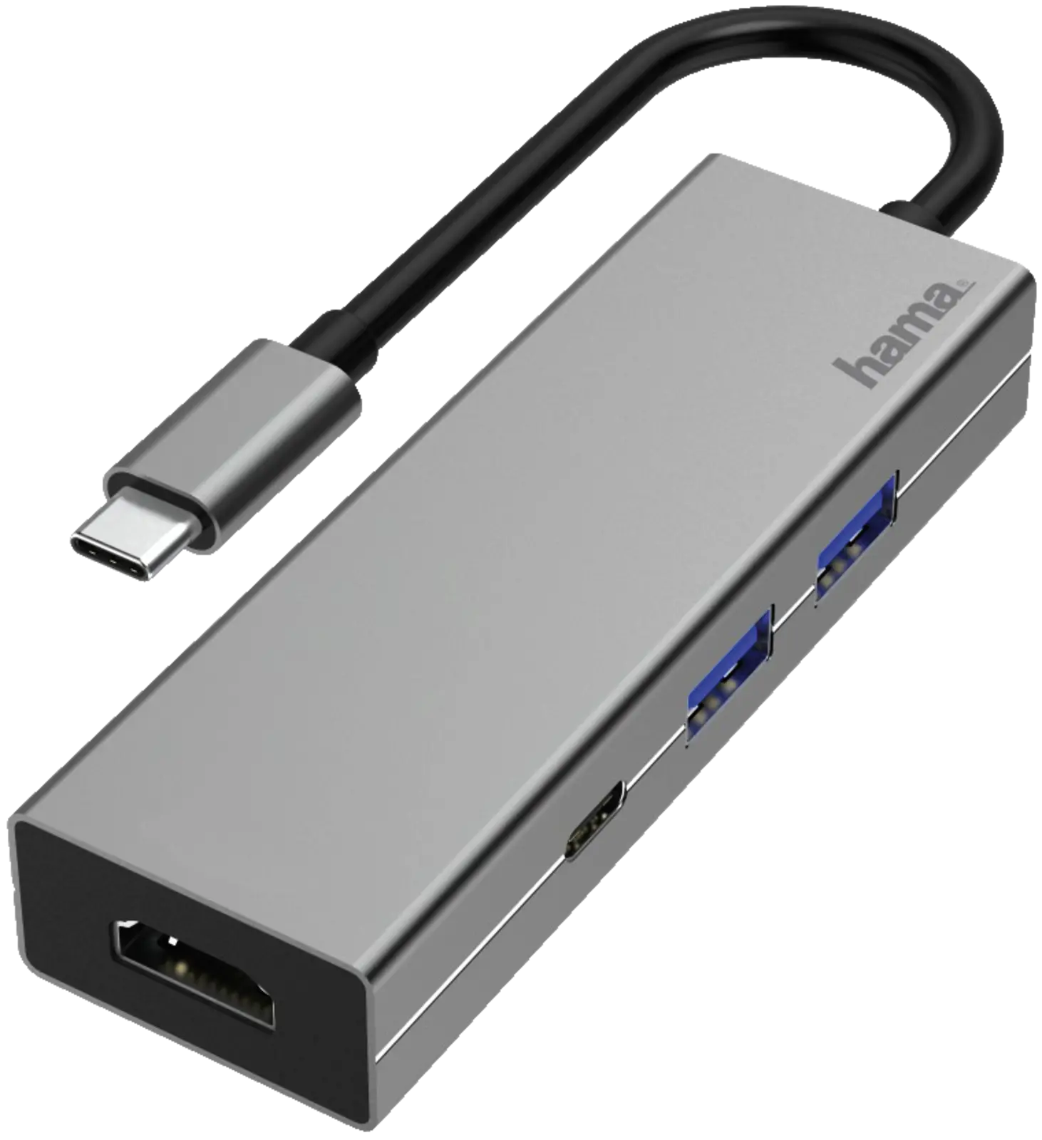 Hama USB-C Multiport 4-poorts