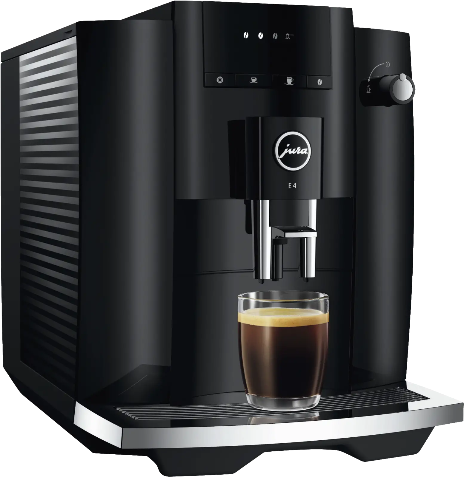 JURA E4 Piano Black (EA) Volautomatische Koffiemachine