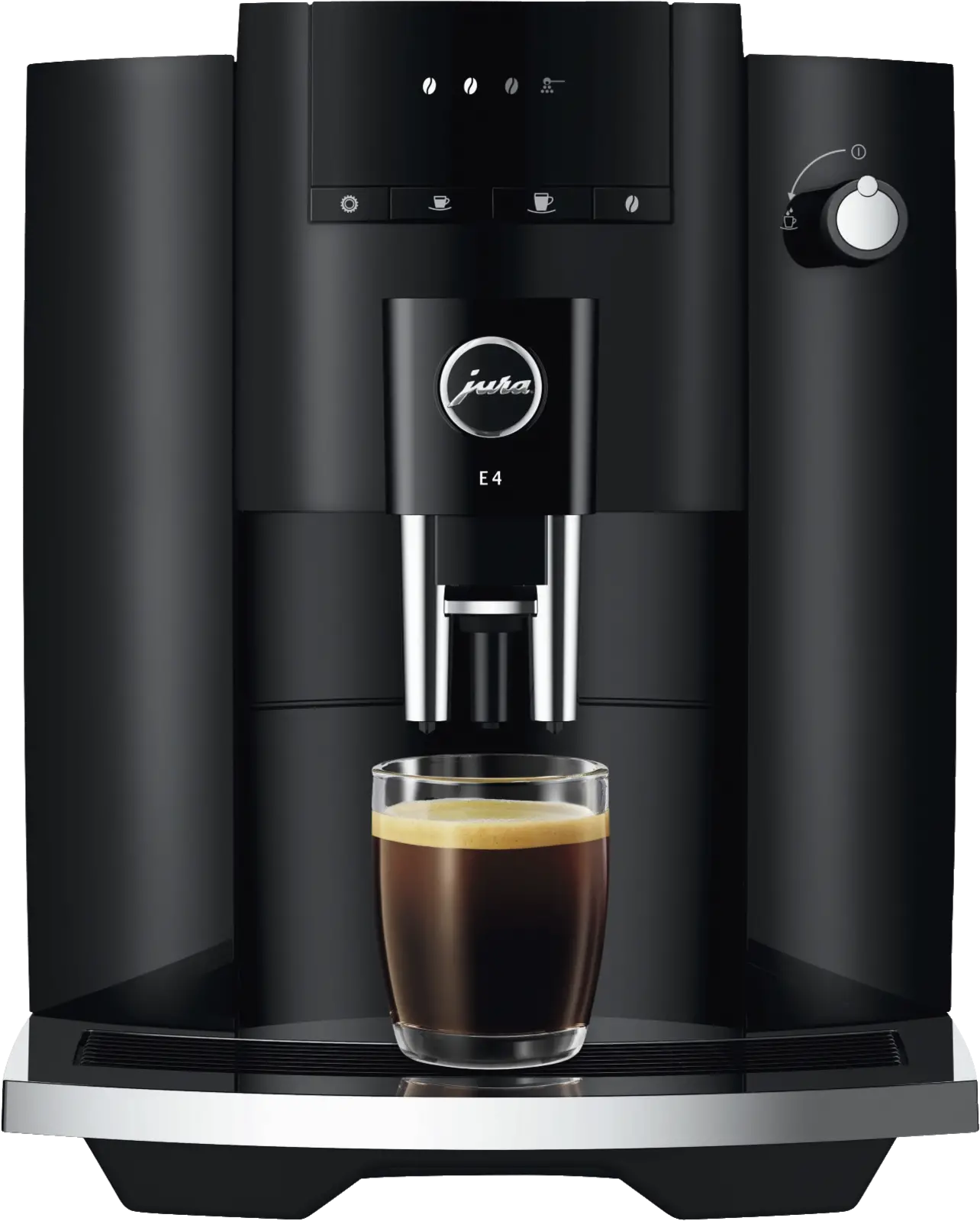 JURA E4 Piano Black (EA) Volautomatische Koffiemachine