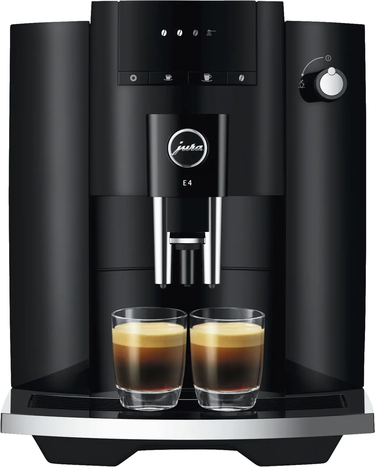 JURA E4 Piano Black (EA) Volautomatische Koffiemachine