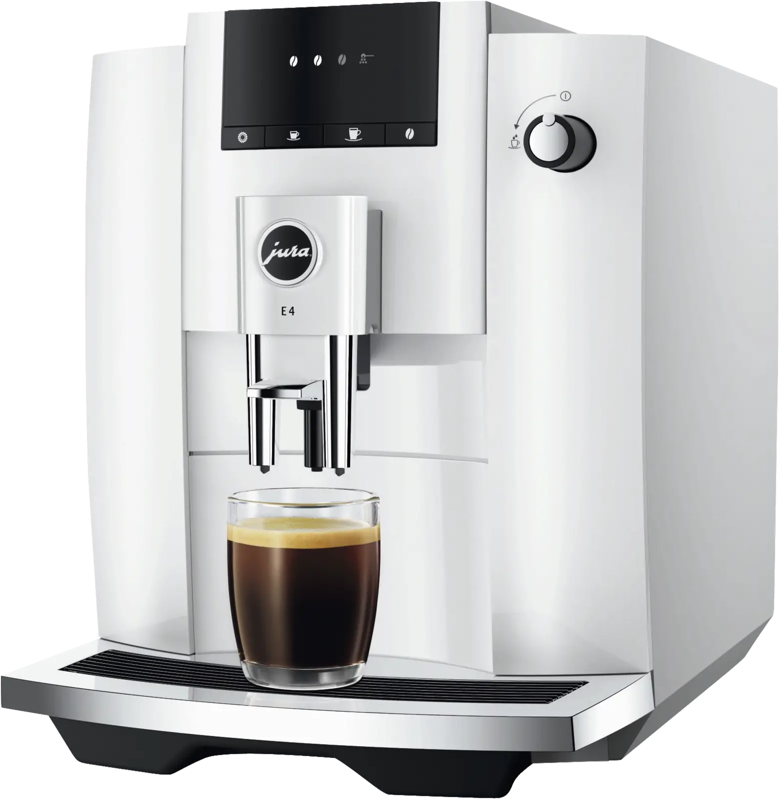 JURA E4 Piano White (EA) Volautomatische Koffiemachine