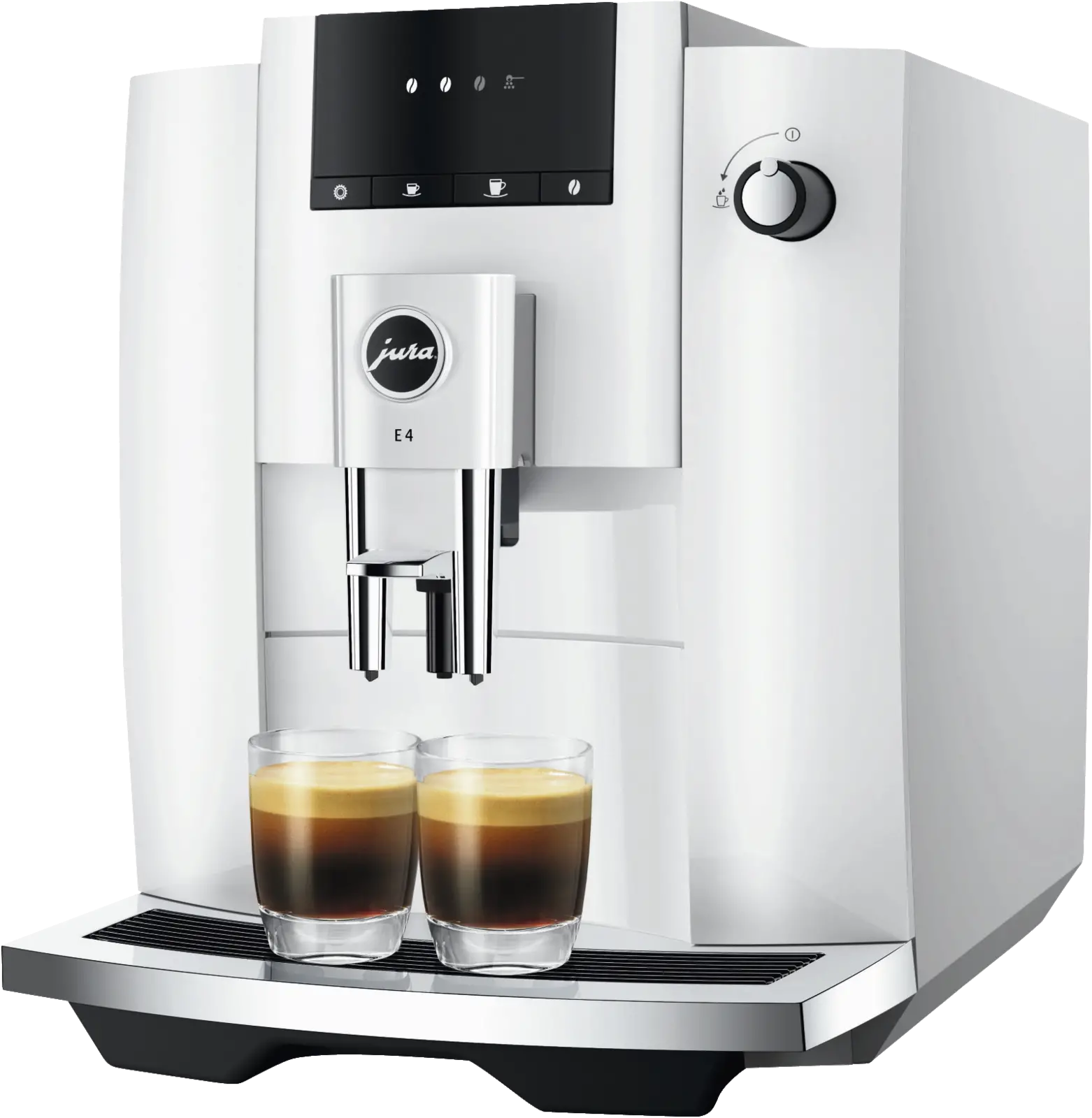 JURA E4 Piano White (EA) Volautomatische Koffiemachine