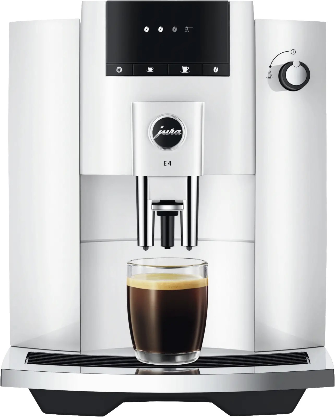 JURA E4 Piano White (EA) Volautomatische Koffiemachine