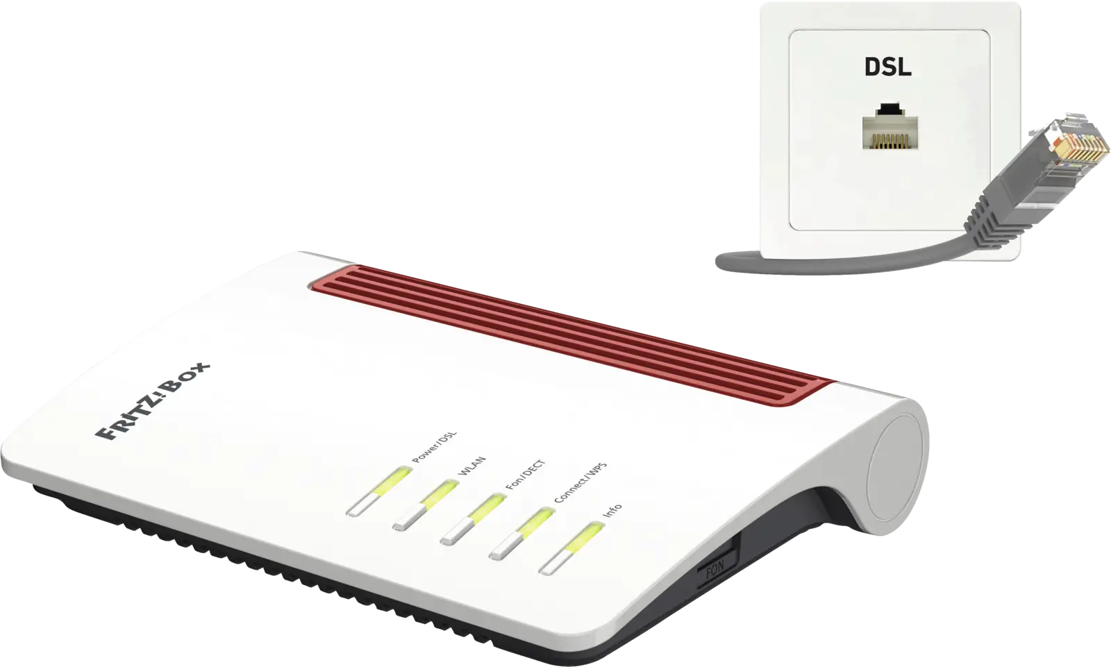 FRITZ!Box 7530 AX Wifi modem router