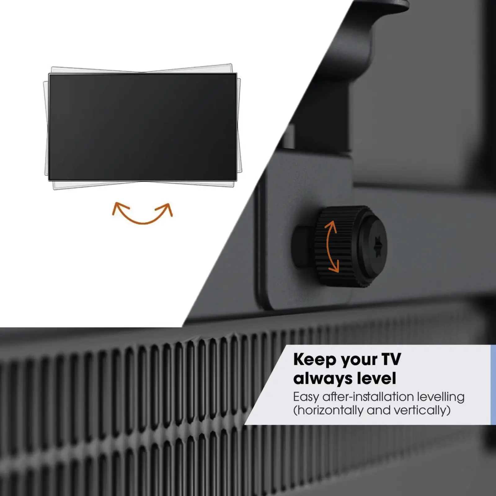 Vogel's Comfort Full Motion+ TVM 3665 draaibare en kantelbare muurbeugel voor OLED