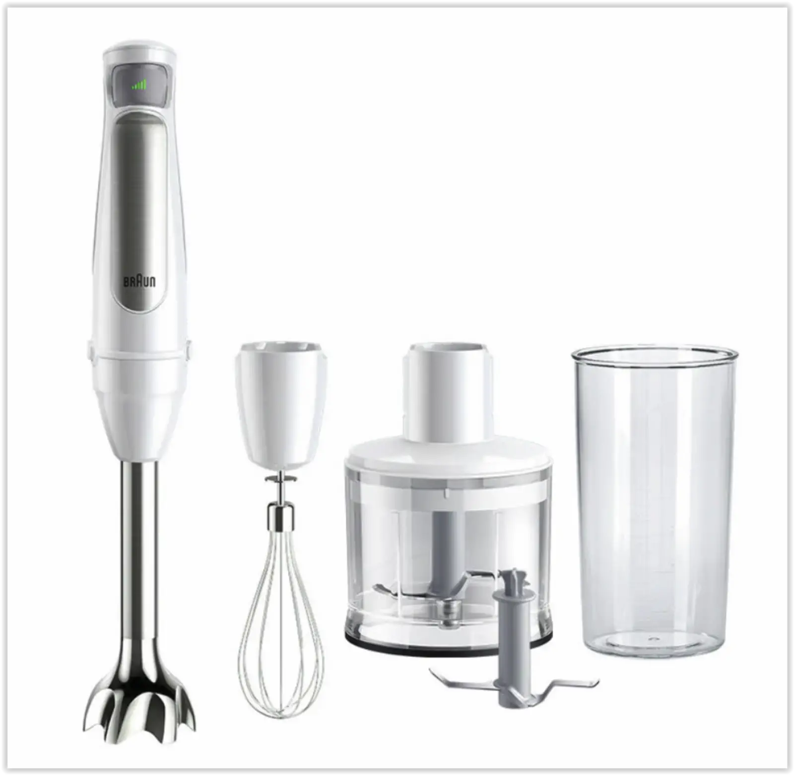 Braun MQ 7035I WH MultiQuick 7 Staafmixer