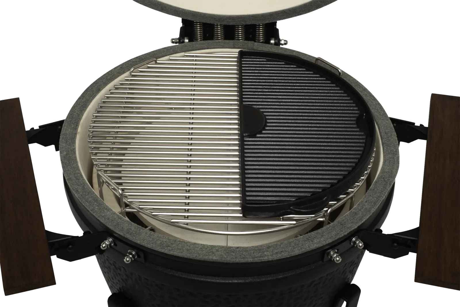 The Bastard BB554 Cast Iron Half Moon Griddle Large
