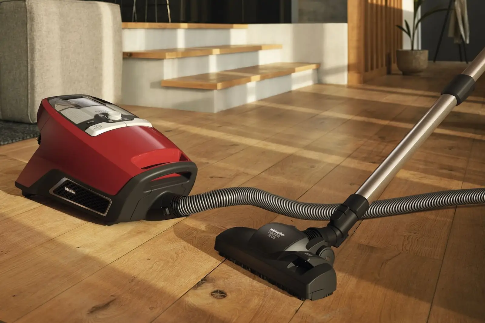 Miele Blizzard CX1 Red PowerLine Stofzuiger zonder Zak