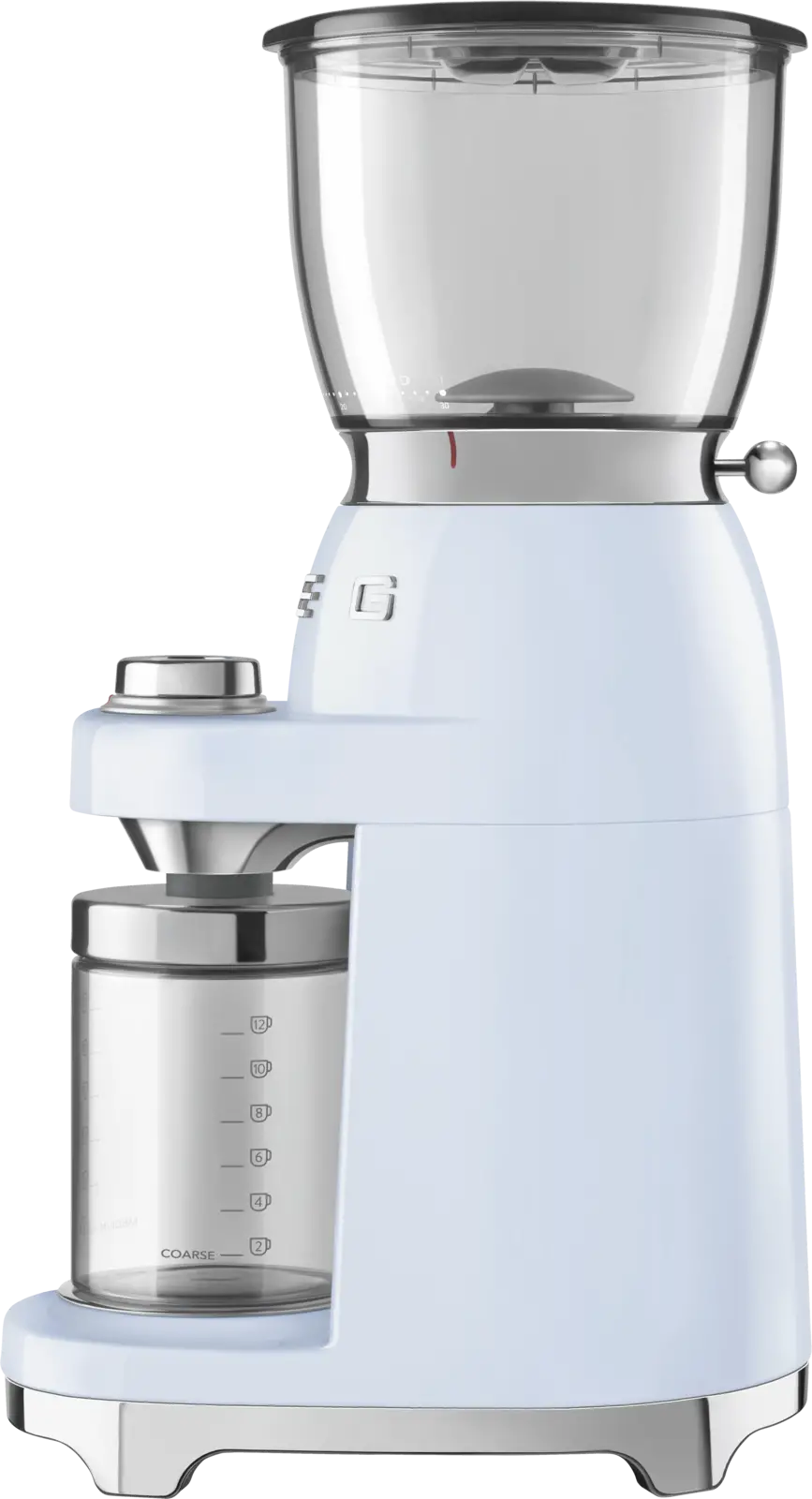 SMEG CGF11PBEU Koffiemolen 50's Style - Pastel Blauw