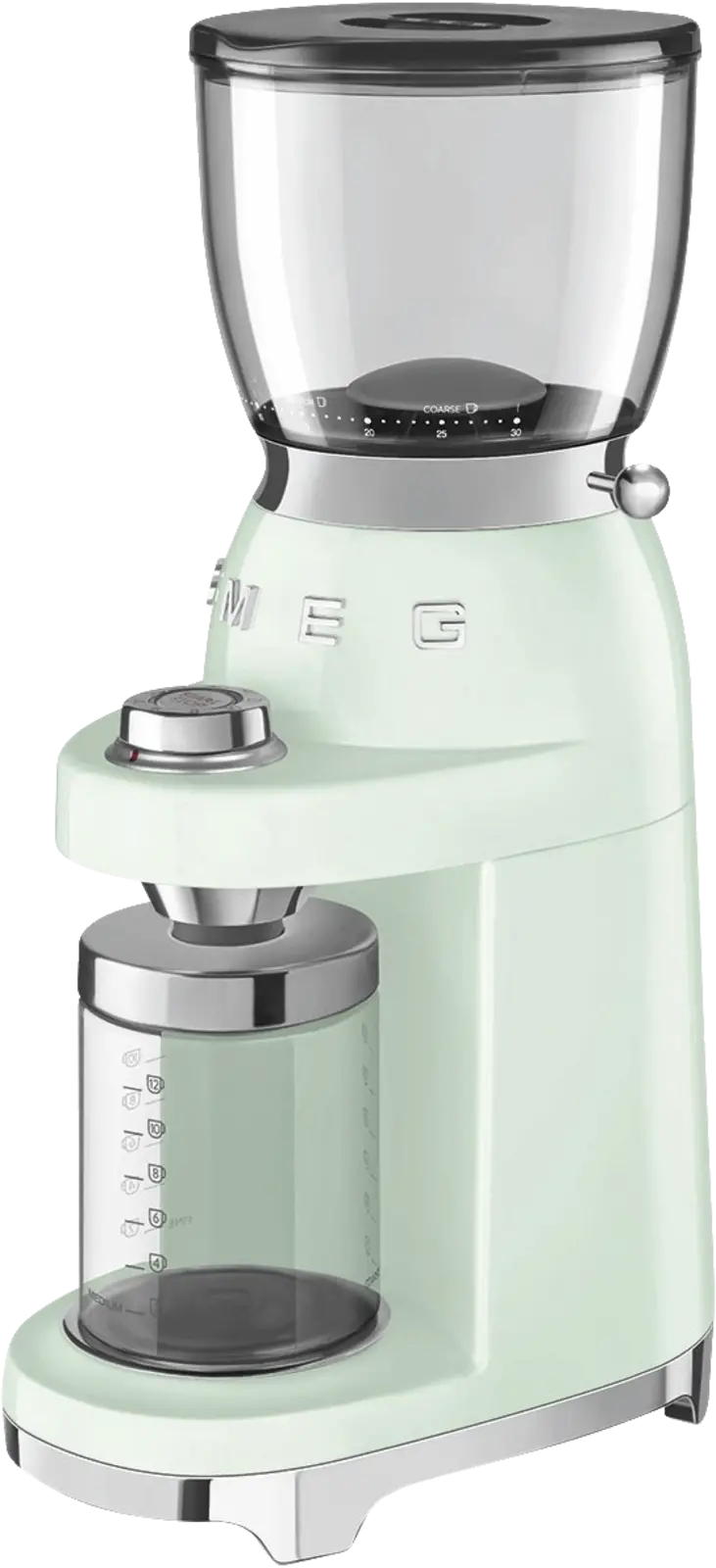 SMEG CGF11PGEU Koffiemolen 50's Style - Pastel Groen