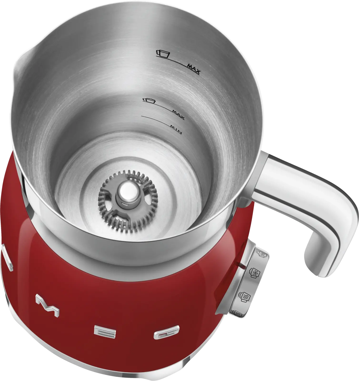 SMEG MFF11RDEU Melkopschuimer 50's Style - Rood