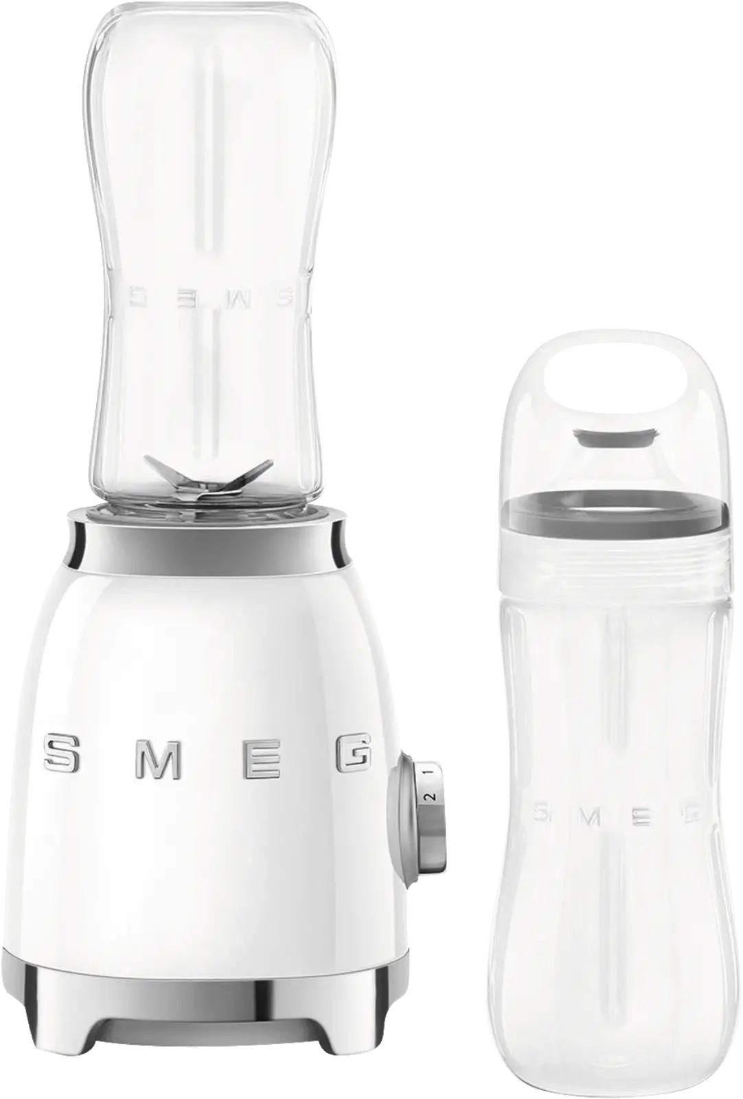 SMEG PBF01WHEU 50's Style Personal Blender - Wit