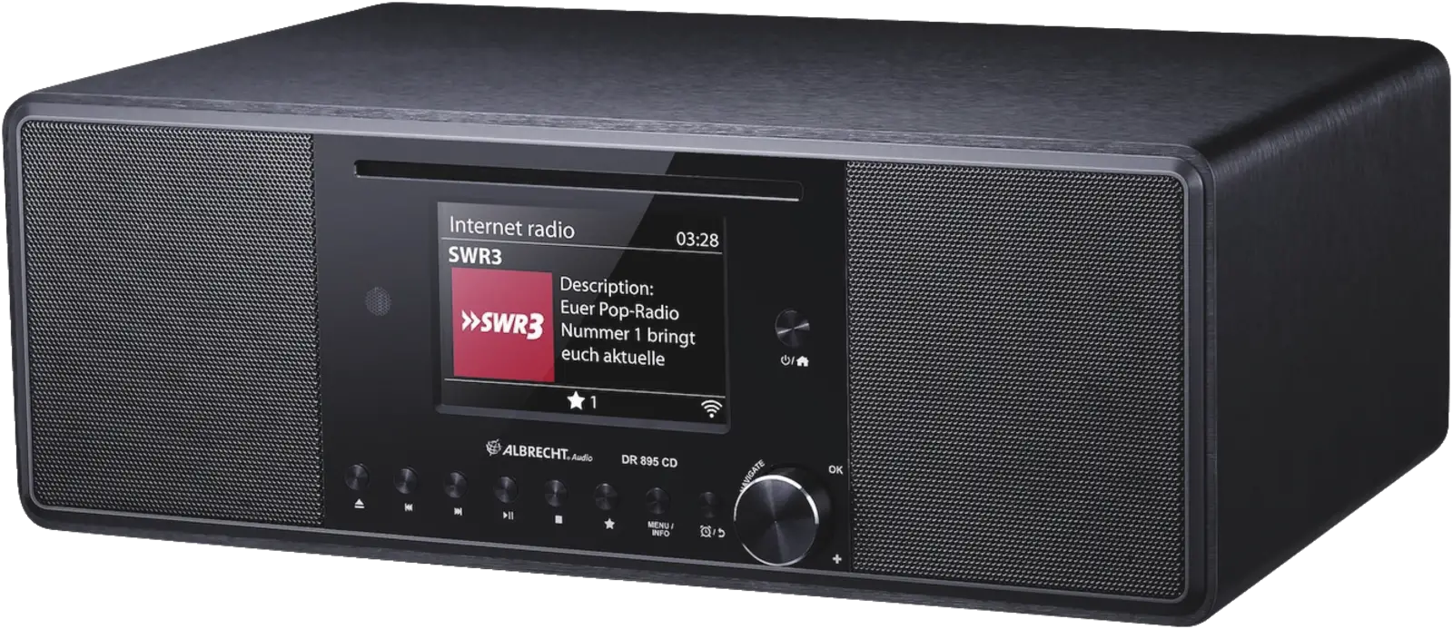 Albrecht DR 895 internetradio met DAB+