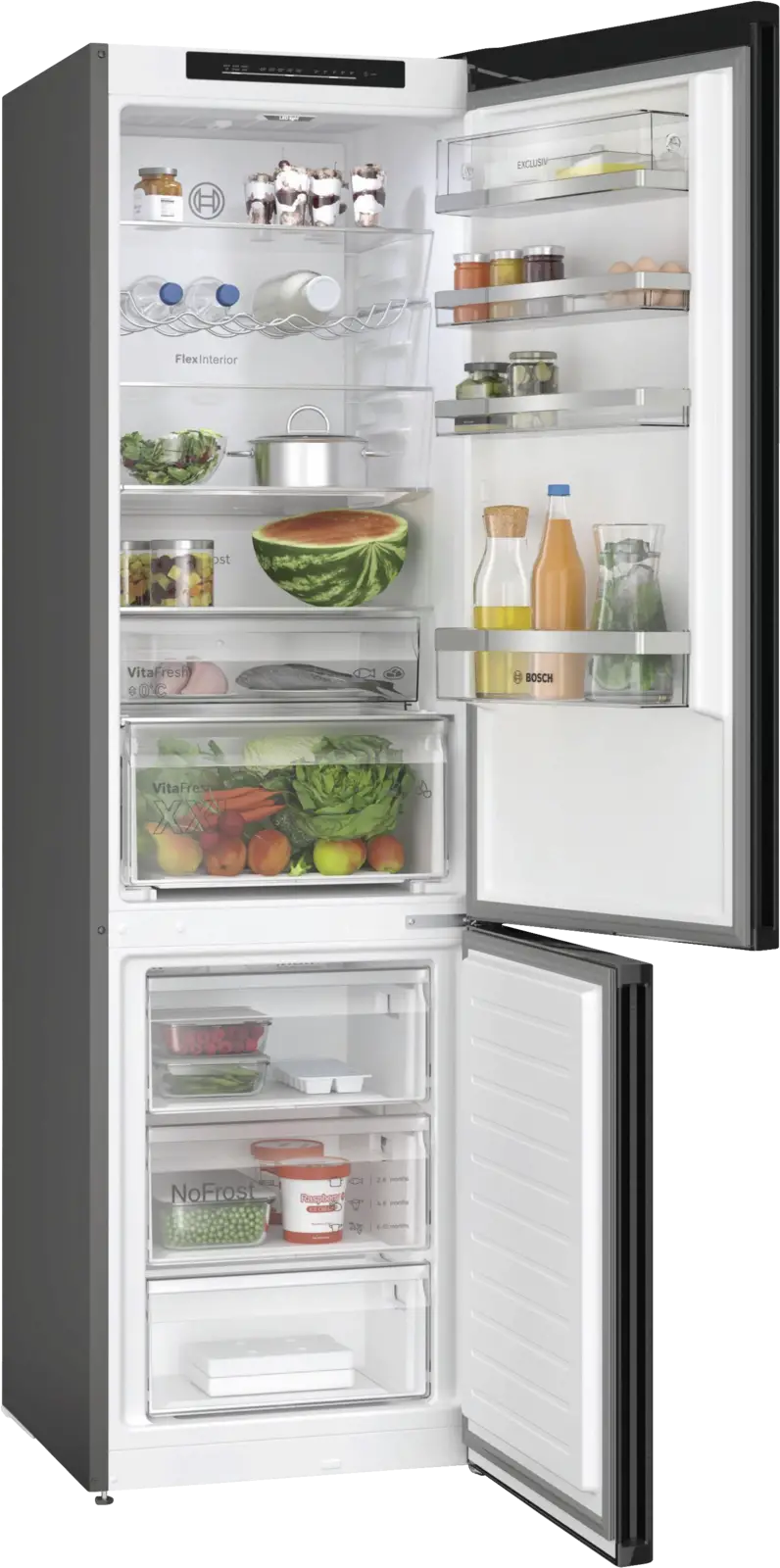 BOSCH KGN39EXCF Serie 4 EXCLUSIV Koel-vriescombinatie