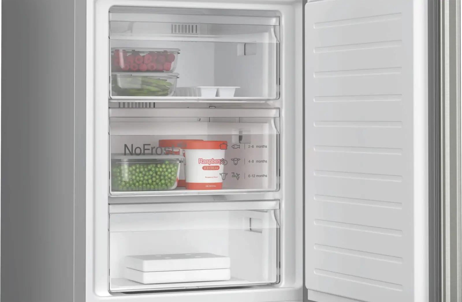 BOSCH KGN36EICF Serie 4 EXCLUSIV Koel-vriescombinatie