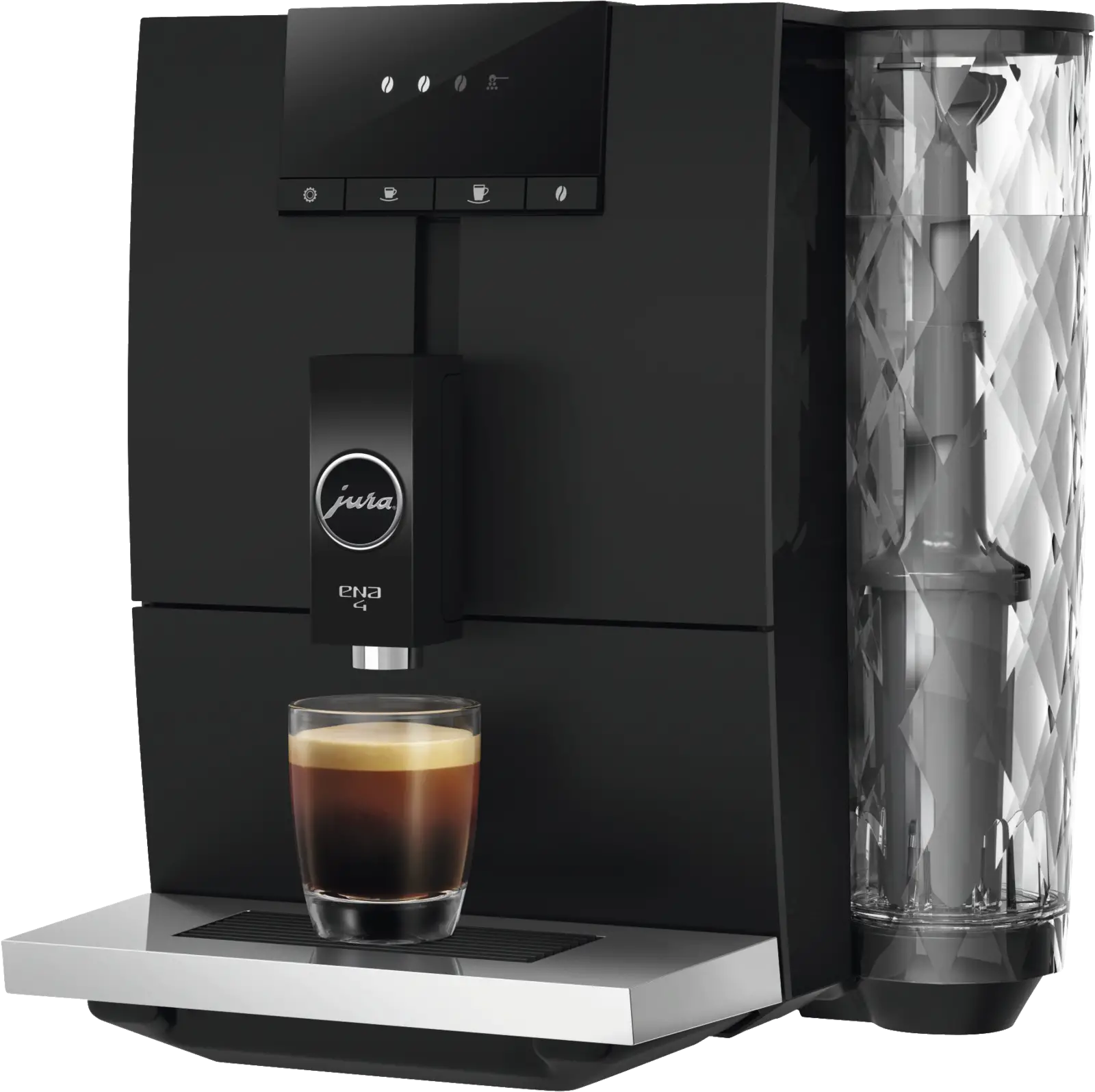 JURA ENA 4 Full Metropolitan Black (EB) Volautomatische Koffiemachine