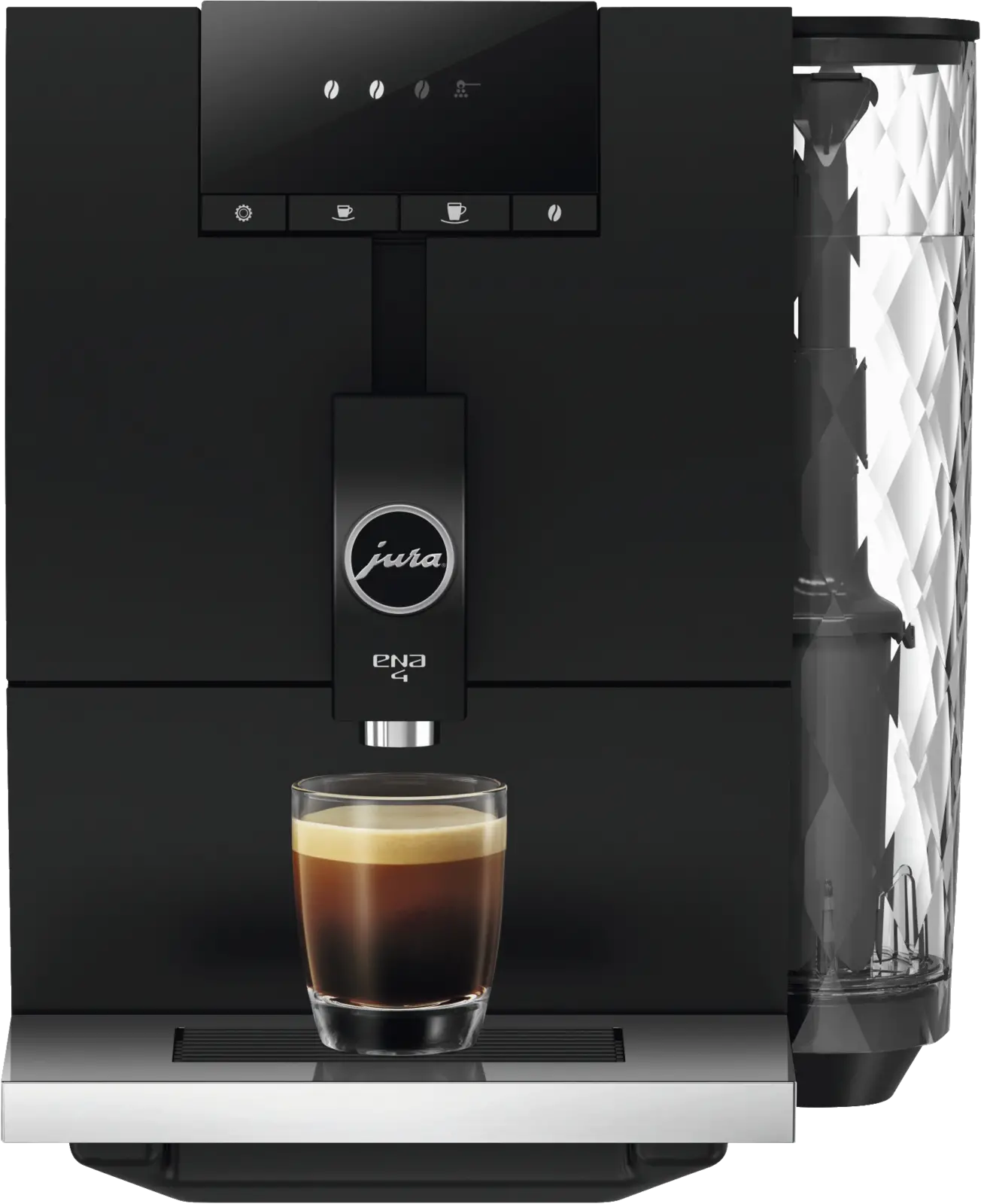 JURA ENA 4 Full Metropolitan Black (EB) Volautomatische Koffiemachine