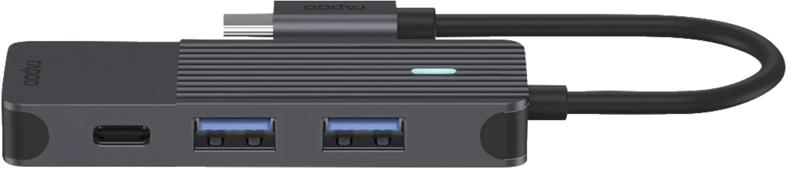 USB-C naar USB-A + USB-C Hub
