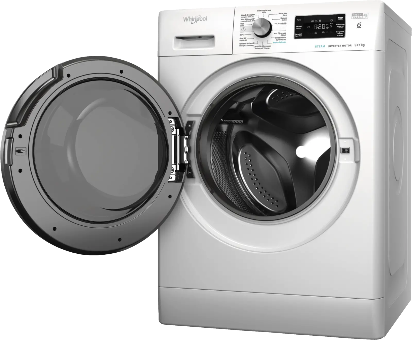 Whirlpool FFWDB 976ac258E BCV BE was-droogcombinatie