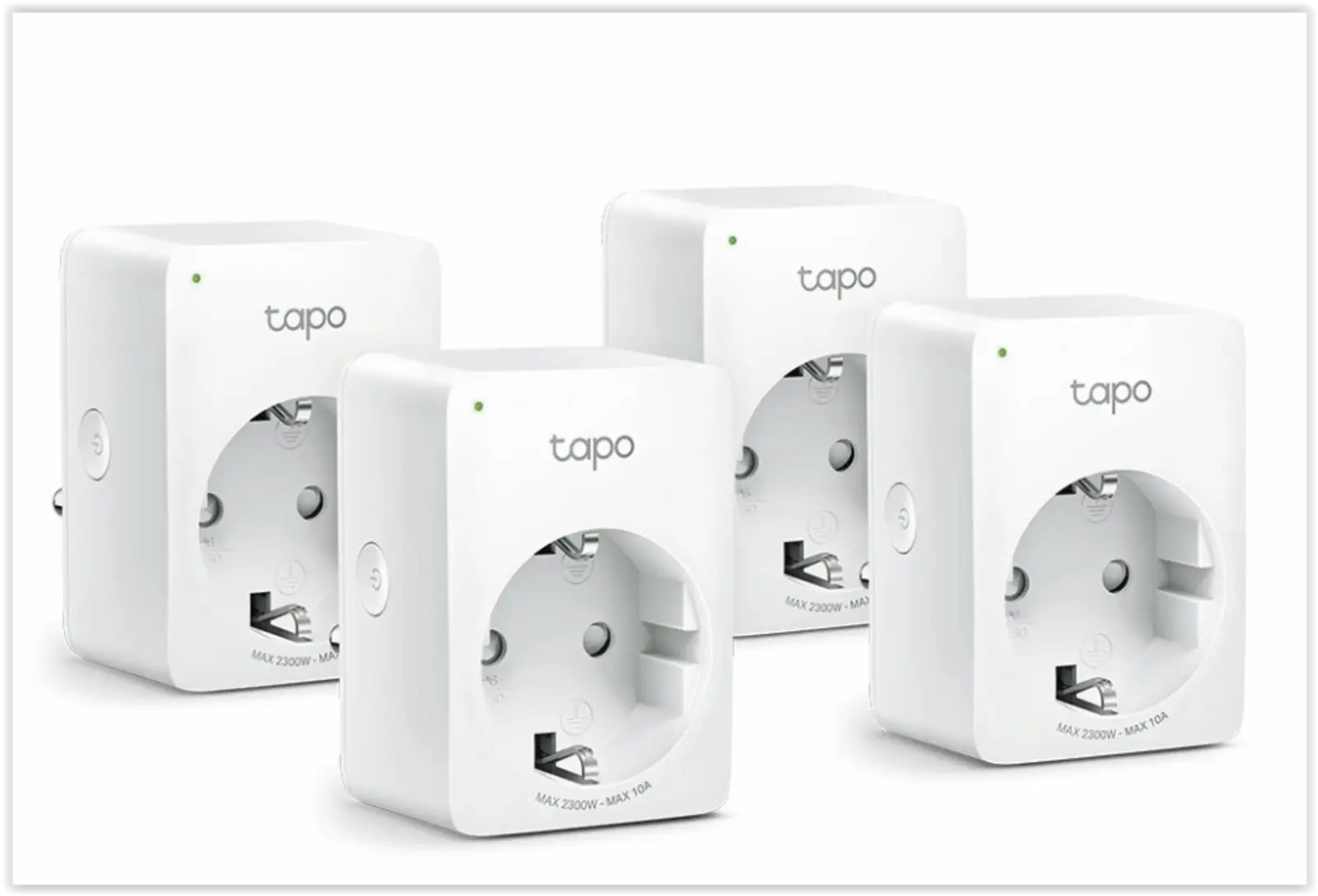 TP-Link Tapo P100 Smart Stopcontact (4-pack)