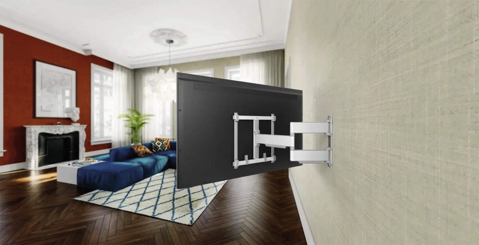 Vogel's ELITE TVM 5445 | Draaibare tv-beugel | 32-65" Wit