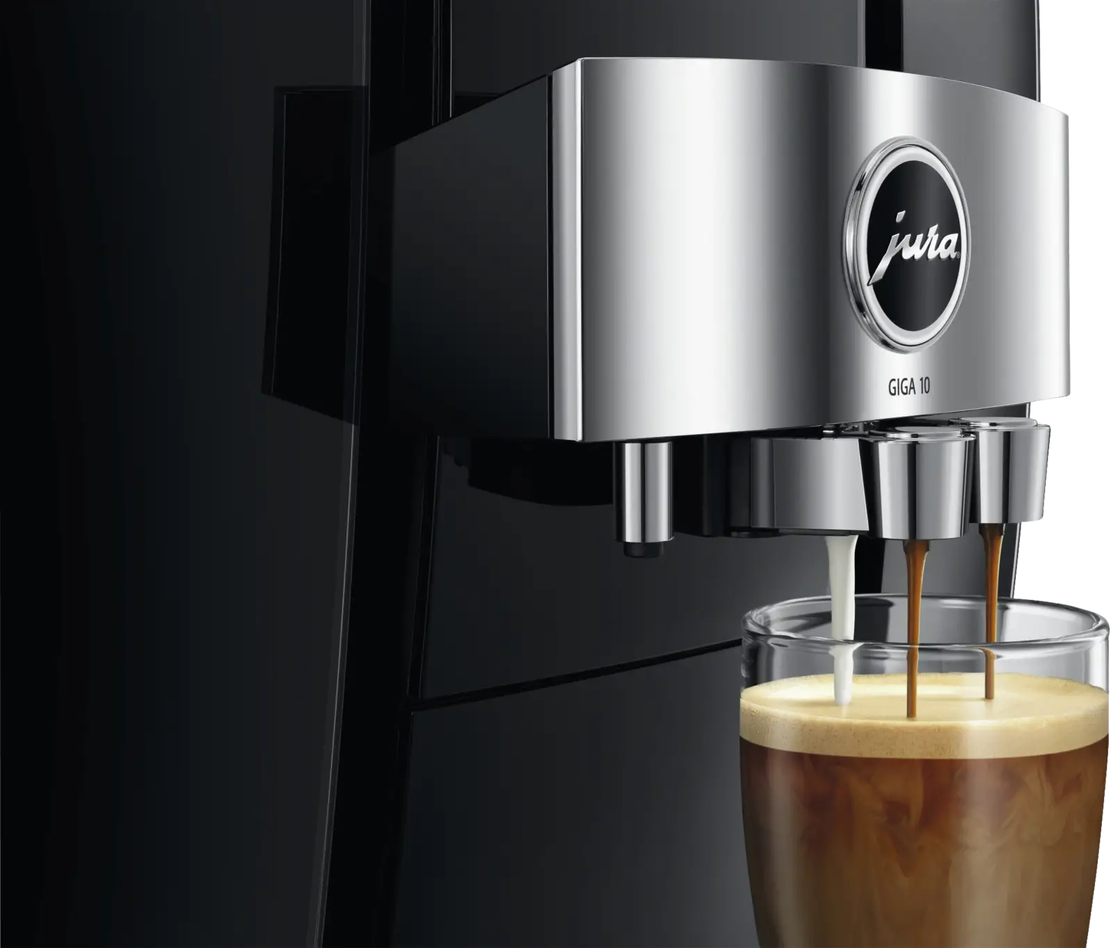 JURA GIGA 10 Diamond Black (EA) Volautomatische Koffiemachine