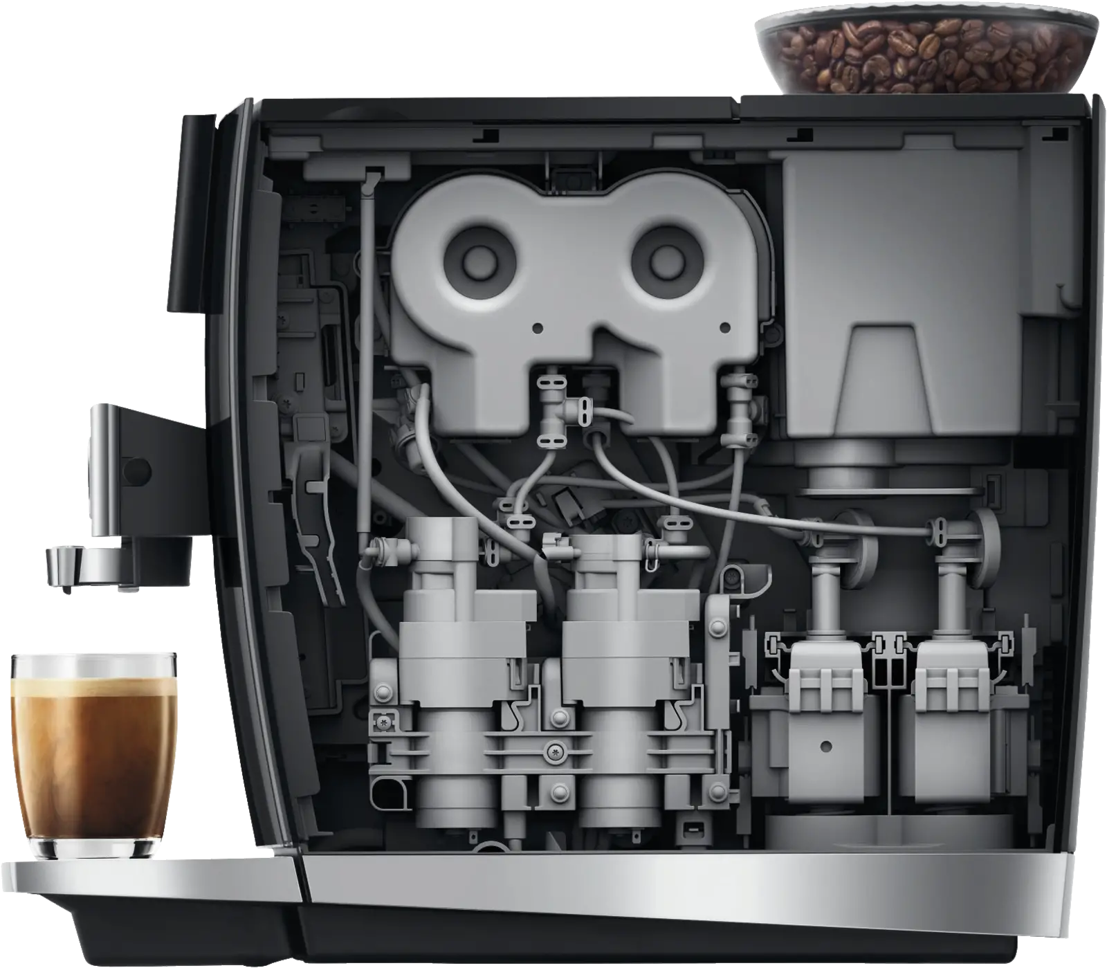 JURA GIGA 10 Diamond Black (EA) Volautomatische Koffiemachine