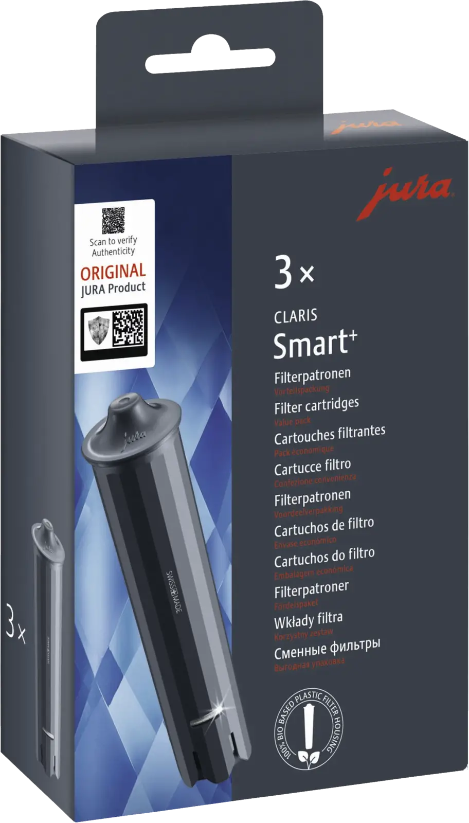 JURA CLARIS Smart+ Filterpatroon - 3 Stuks