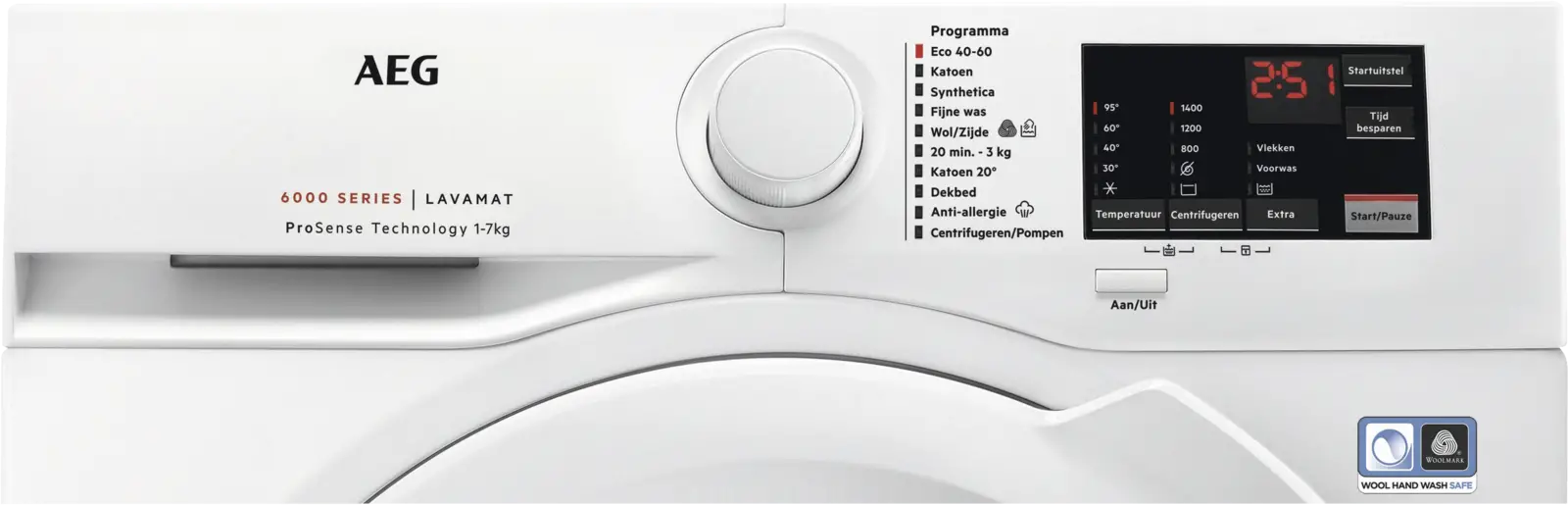 AEG LF627400 6000 Wasmachine