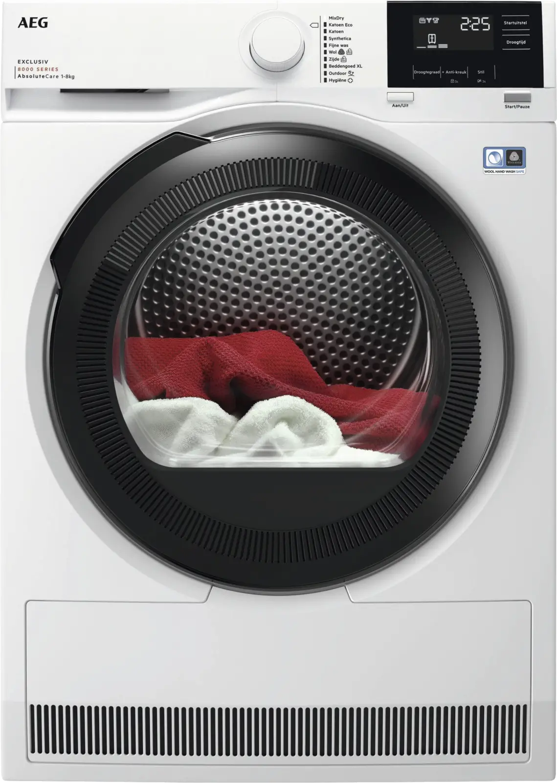 AEG TR8ESSEN 8000 Serie AbsoluteCare Warmtepompdroger