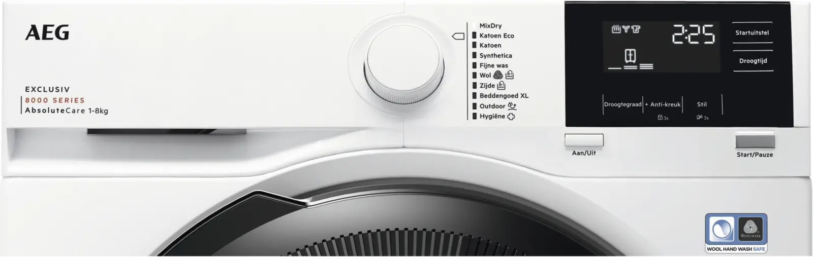 AEG TR8ESSEN 8000 Serie AbsoluteCare Warmtepompdroger