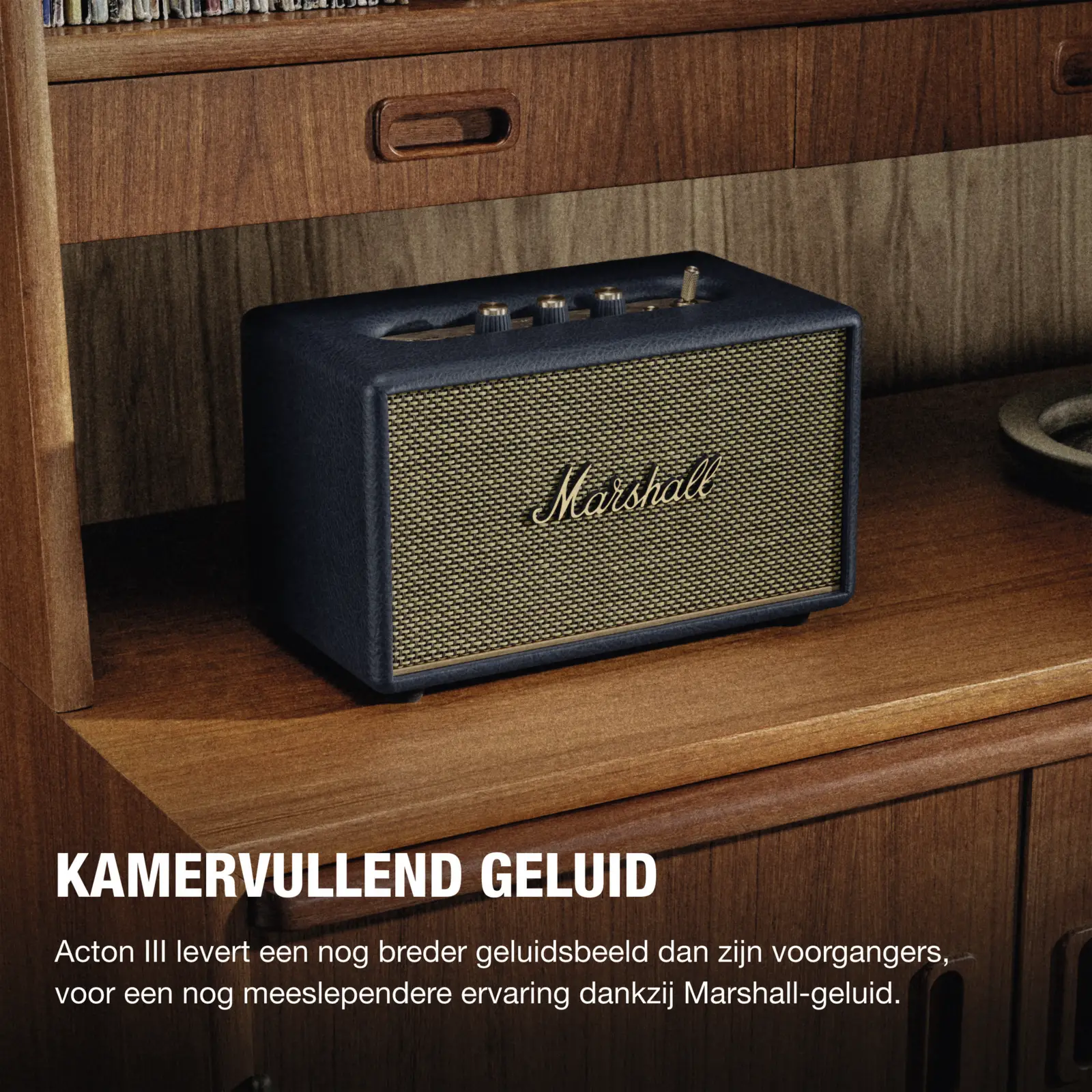 Marshall Acton III BT Brown Bluetooth Speaker