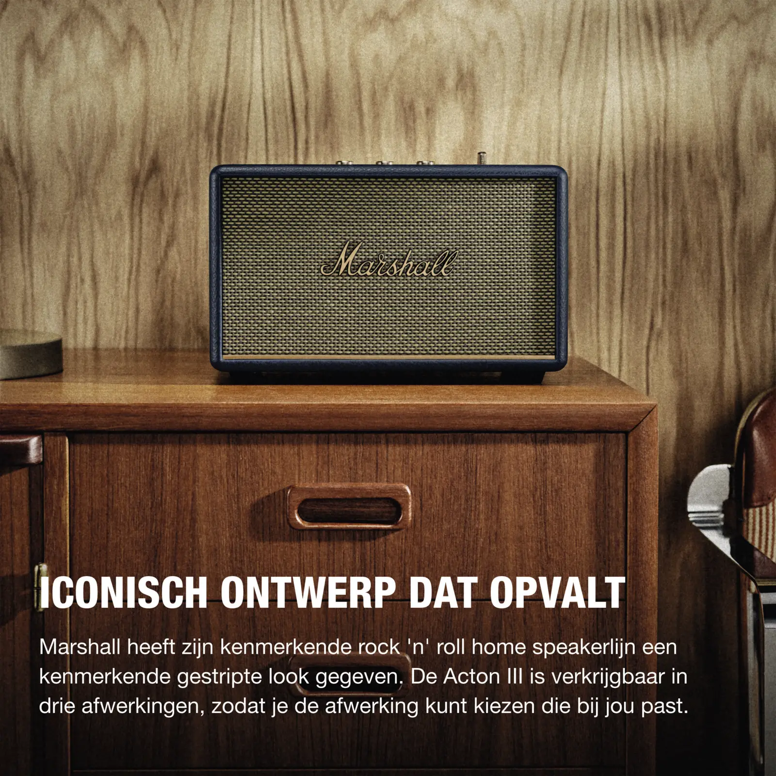 Marshall Acton III BT Brown Bluetooth Speaker