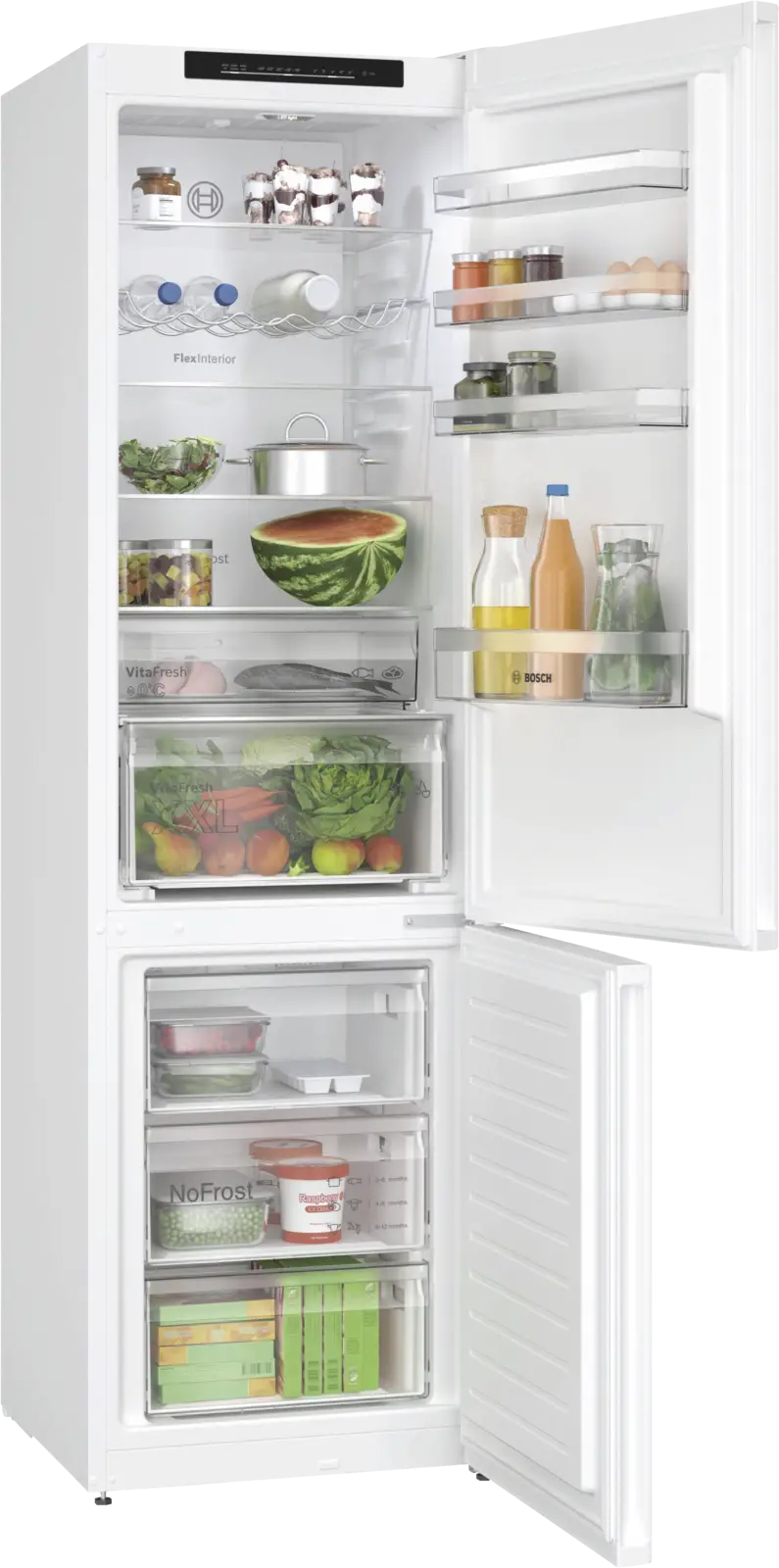 BOSCH KGN392WCF Serie 4 Koel-vriescombinatie