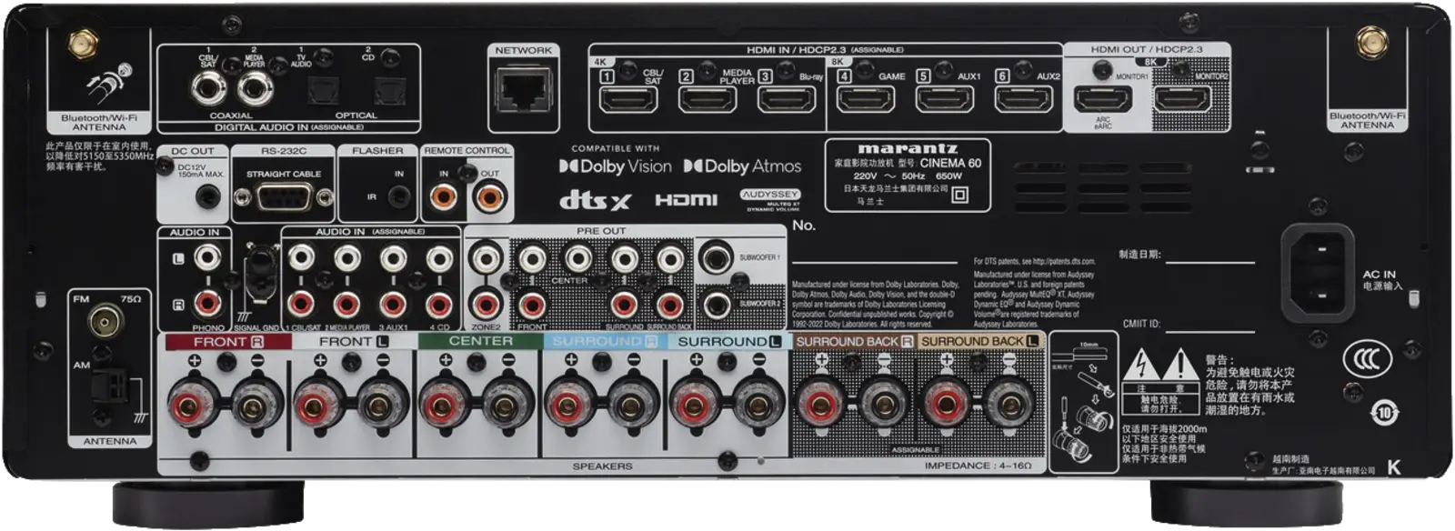 Marantz Cinema 60 7.2 AV-receiver