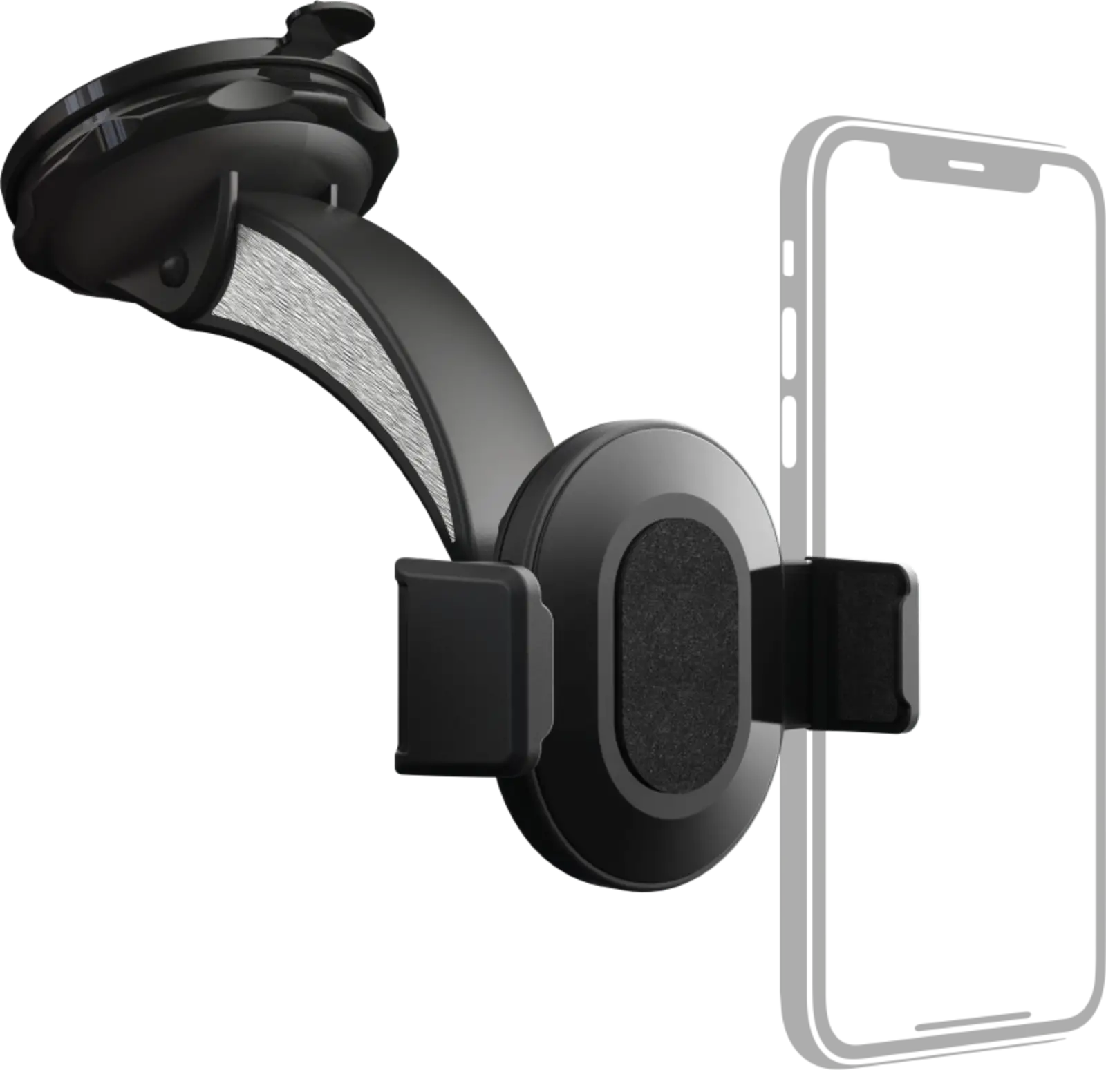 Universele smartphone houder Move, met zuignap