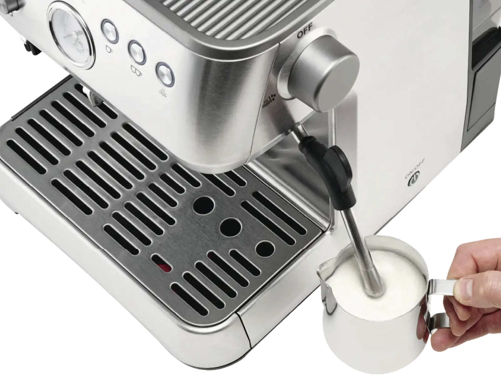 Solis 1019 Grind & Infuse Perfetta Pistonmachine - Espressomachine - RVS