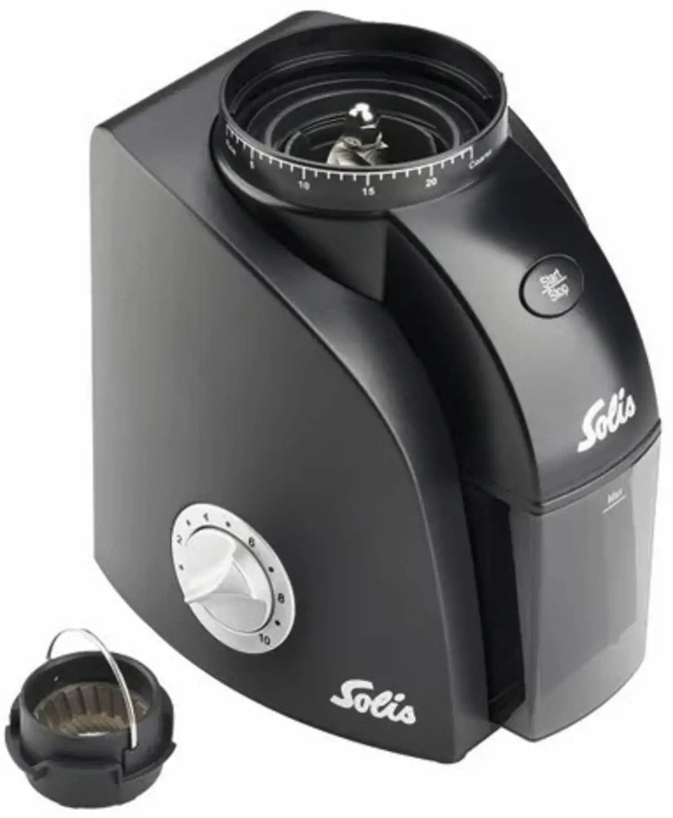 Solis 1662 Scala Zero Static Koffiemolen Elektrisch - Koffiemaler - Zwart