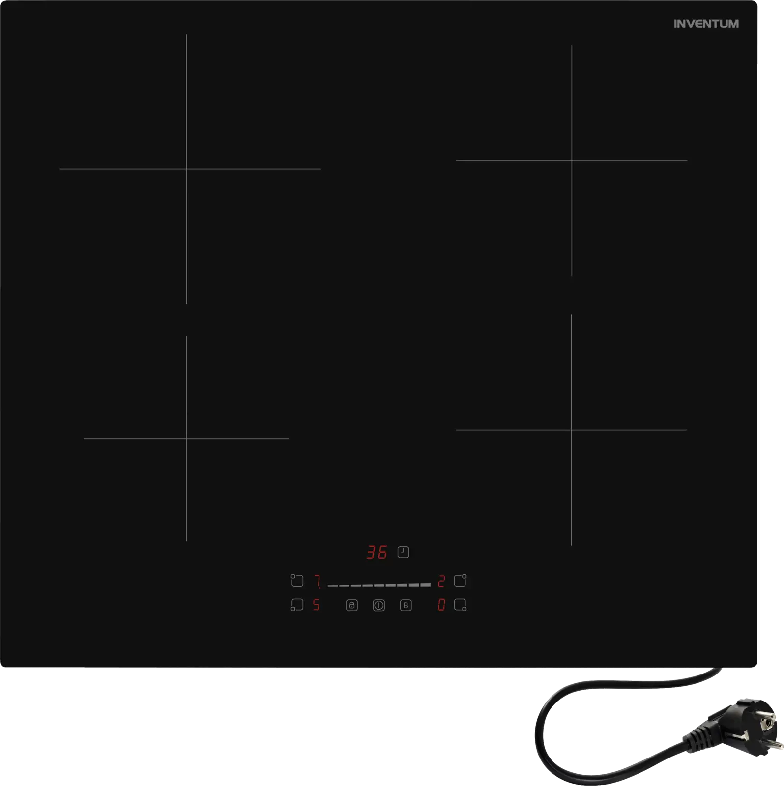 Inventum inbouw inductiekookplaat IKI6008