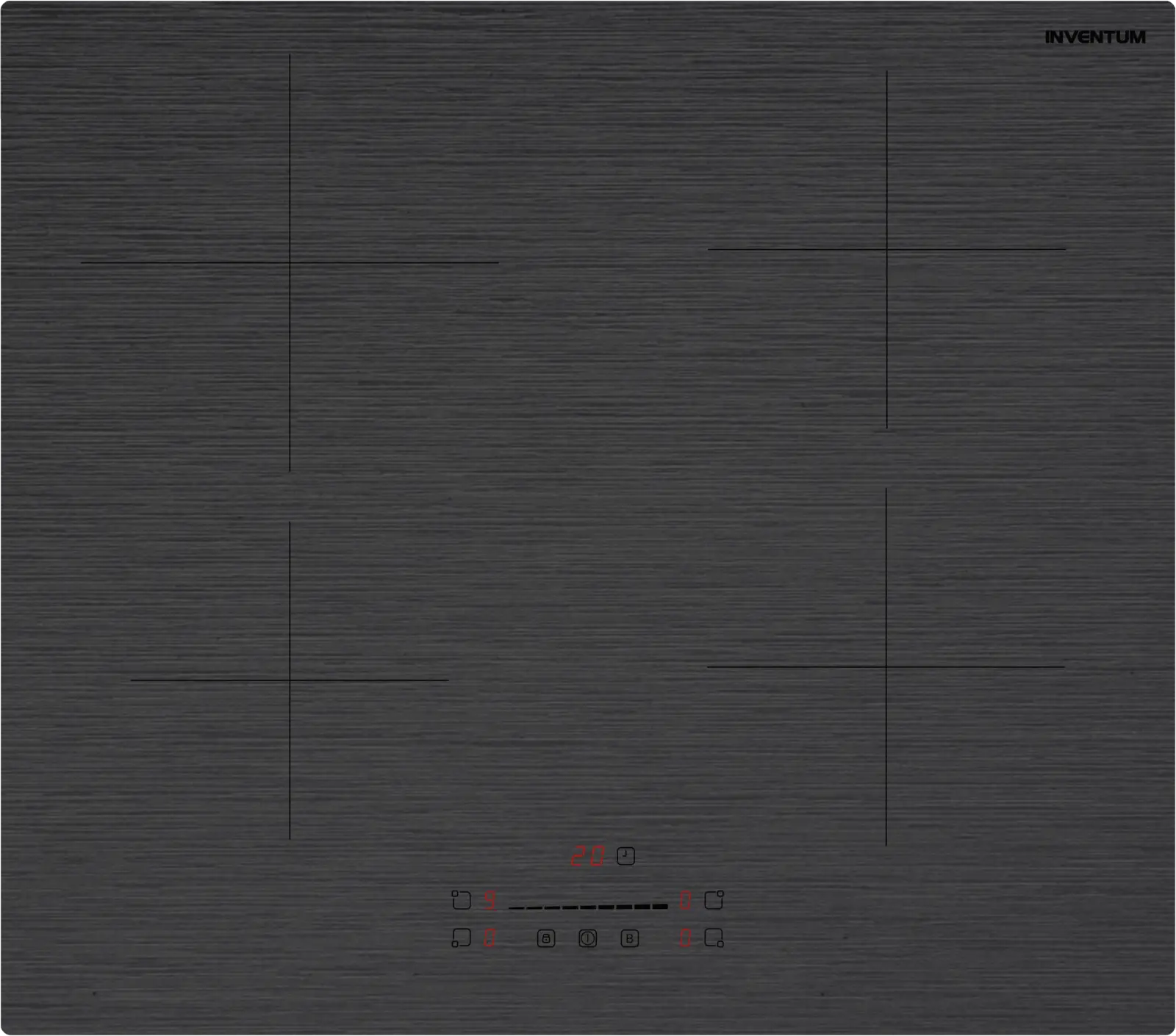 Inventum inbouw inductiekookplaat IKI6028MAT