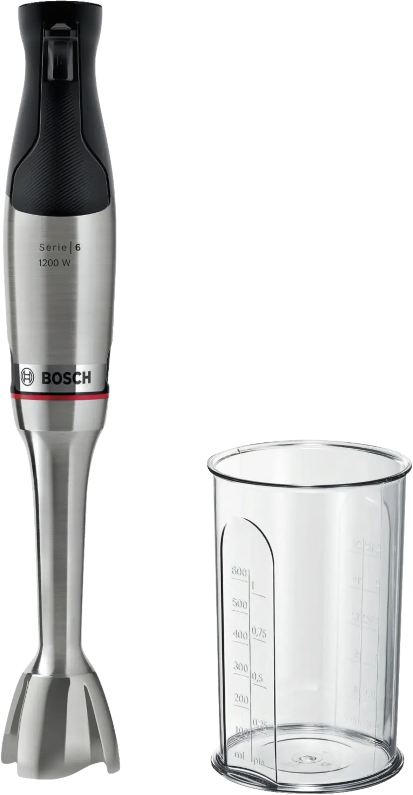 BOSCH MSM6M810 Serie 6  ErgoMaster Staafmixer - RVS