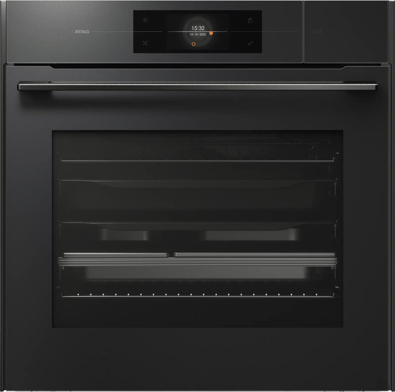 ATAG CS6585M1C Combi Stoomoven - Pearl Grey