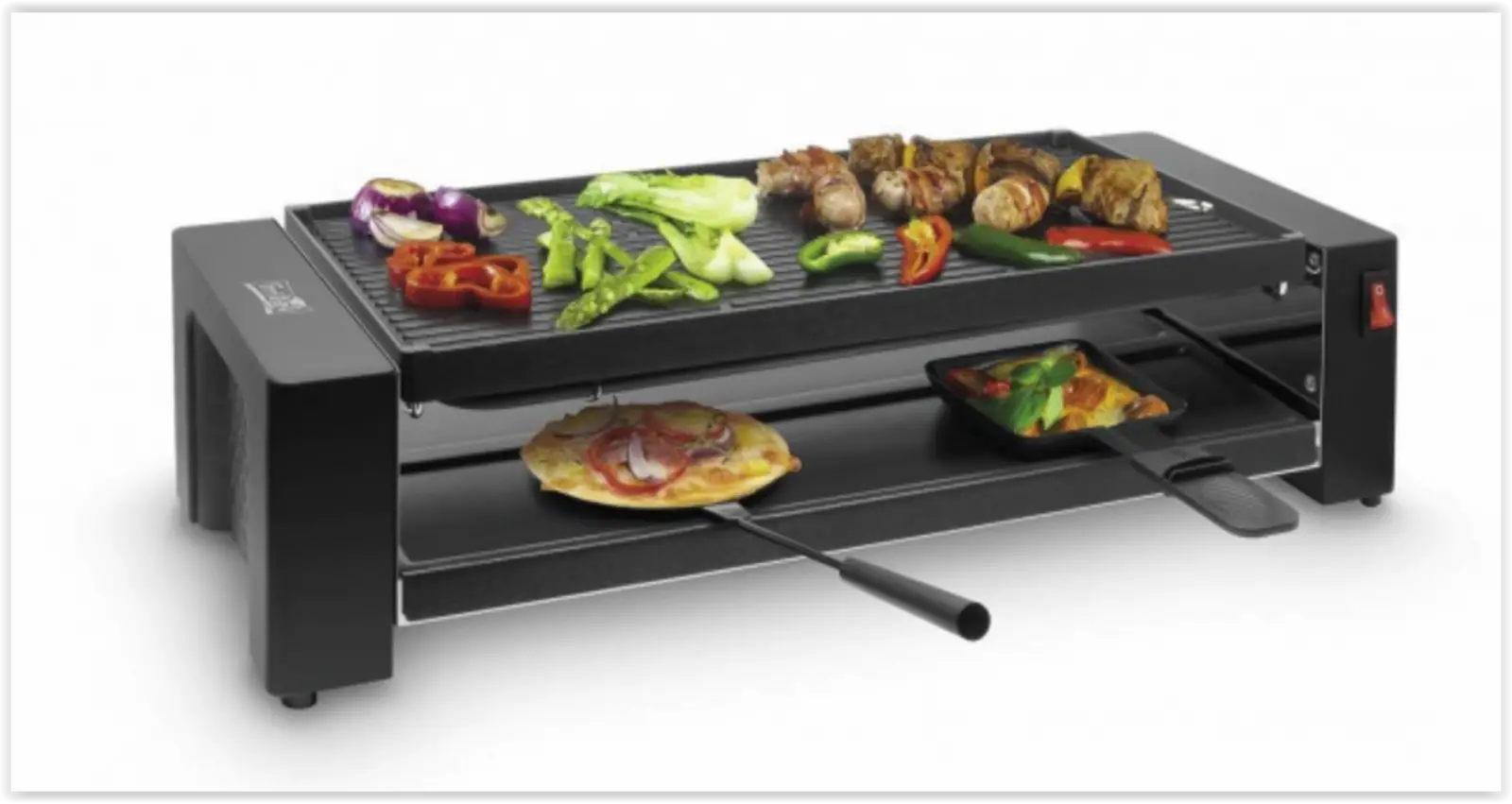 FRITEL PR 3195 Pizza Raclette & Grill
