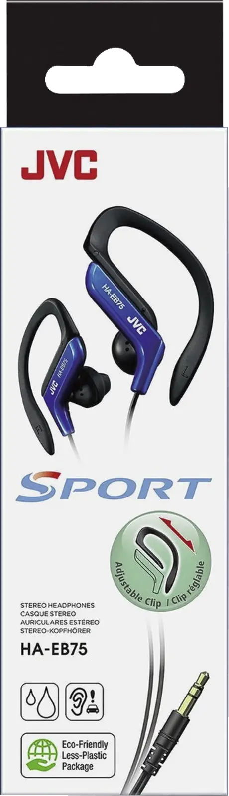 JVC HA-EB75 oordopjes met oorclip
