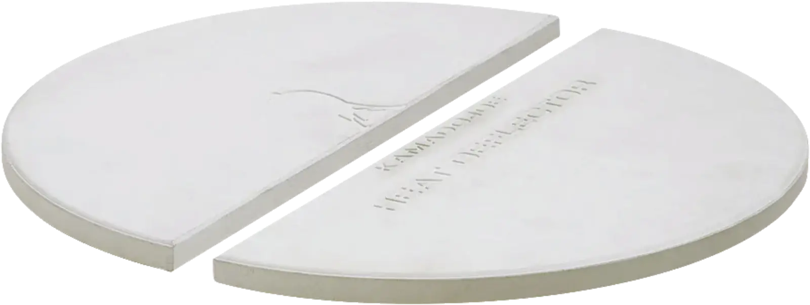 Kamado Joe Half Moon Deflector Plates - Big Joe ® (set =2 half moon)