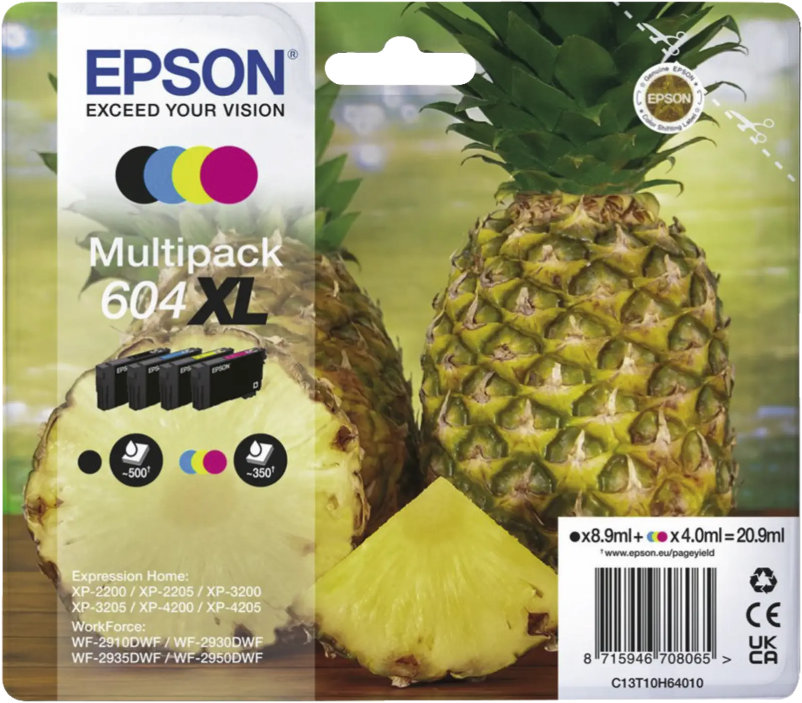 Epson C13T10H64020 inkt multipack 604XL