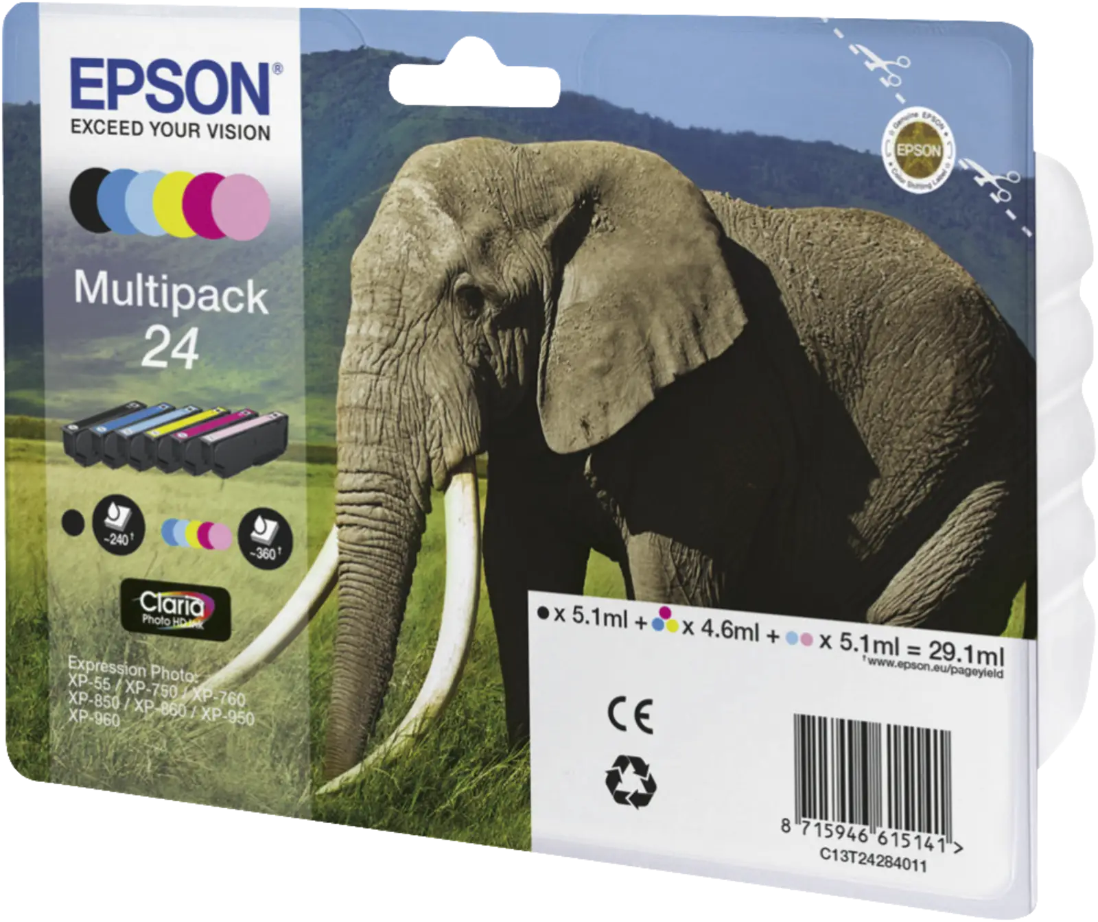 Epson C13T24284021 inkt multipack 24