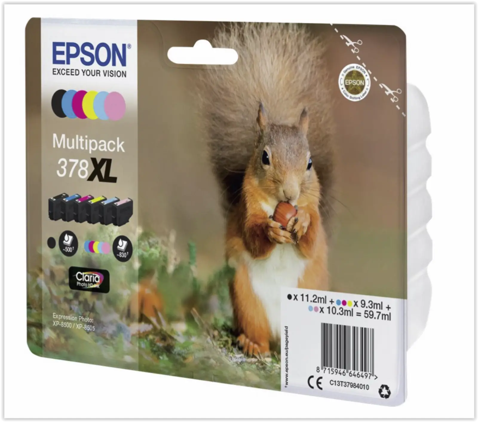 Epson C13T37984020 inkt multipack 378XL