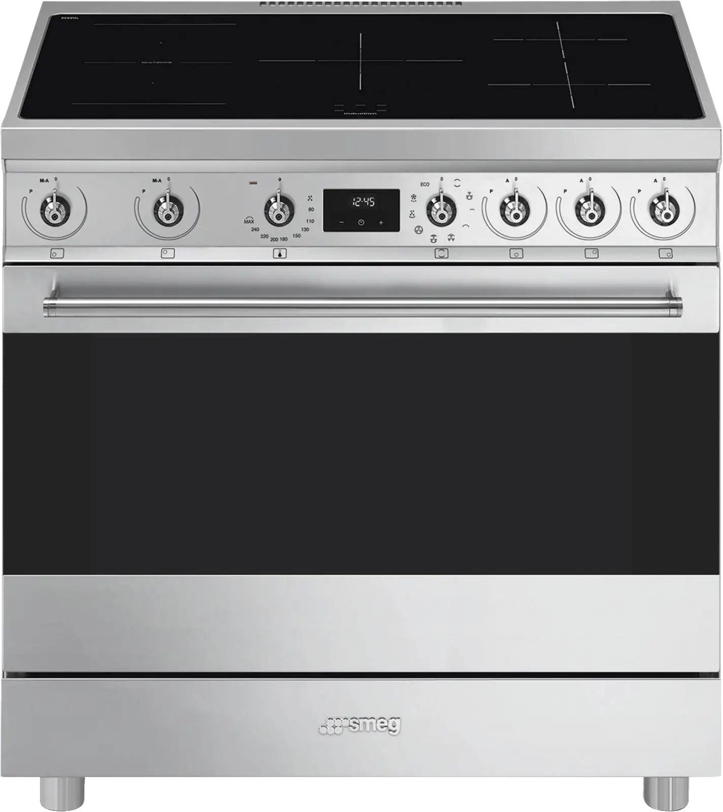 SMEG C9IMX2 Classici Esthetisch Fornuis met Inductiekookplaat - 90 x 60 cm 